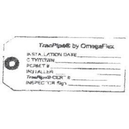 TracPipe TracPipe-Installation-Tag FGP-ITAG50 269043