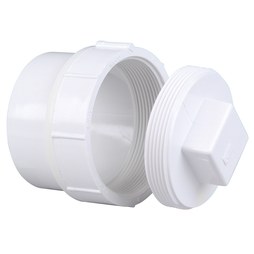  PVC-DWV-Fittings Cleanout-Adapter 4FTGECO 36374