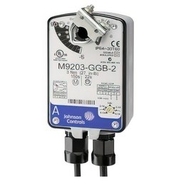 Johnson Controls M9108-GGA-2 Electric Actuator w/ Arm & Linkage 