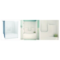  Aker Tub-and-Shower-Module GTW4260LWH 463750