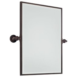 Plumbing F W Webb Ordering, Moen Glenshire 22 81 In Brushed Nickel Oval Frameless Bathroom Mirror