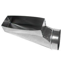 【STEEL DUCT RAIL】-GENERAL- Northeast Metals 23-6X14X6 Duct Box