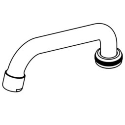  Central-Brass Faucet-Spout SU-2924-A 83612