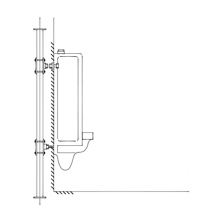 JR Smith 0617 Urinal