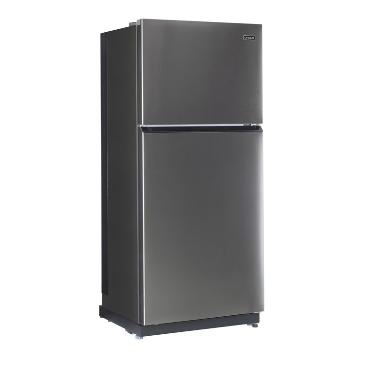 mitsubishi stainless steel fridge