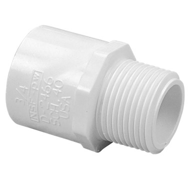 PVC Pressure Fittings 436-015 Male Adapter