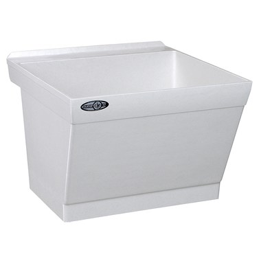 Mustee 17w Laundry Sink - Small Wall Hung Laundry Sink