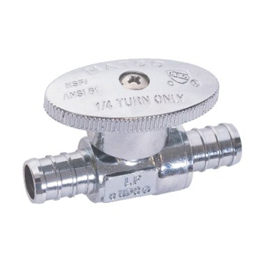 Matco-Norca 26-1012PXLF Straight Stop Valve