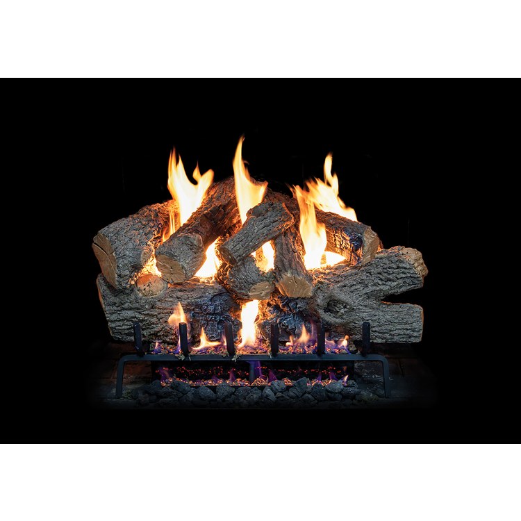 RH PETERSON Charred Royal English Oak Log Set