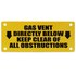  product Gas-Vent-Signs -Sign SIGNDV 309803