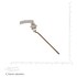  product DXV Wyatt-Trip-Lever 7381331-200.0080A 500111